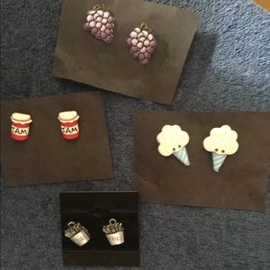 Food Earrings Collection